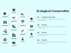 Ecological conservation ppt powerpoint presentation topics