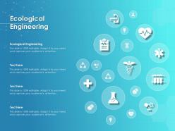 Ecological engineering ppt powerpoint presentation layouts file formats