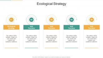 Ecological Strategy In Powerpoint And Google Slides Cpb