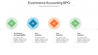 Ecommerce Accounting BPO Ppt Powerpoint Presentation Infographic Template Cpb