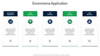 Ecommerce Application In Powerpoint And Google Slides Cpb