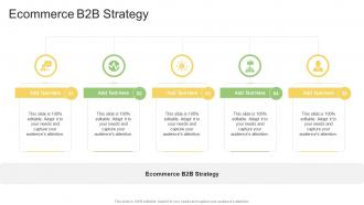Ecommerce B2B Strategy In Powerpoint And Google Slides Cpb