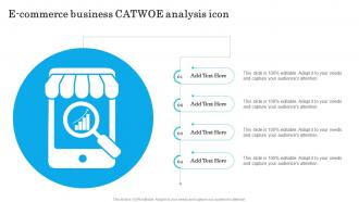 Ecommerce Business CATWOE Analysis Icon