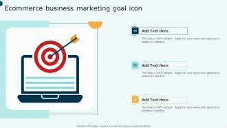 Ecommerce Business Marketing Goal Icon