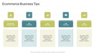 Ecommerce Business Tips In Powerpoint And Google Slides Cpb