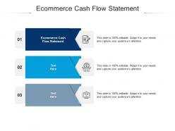 Ecommerce cash flow statement ppt powerpoint presentation infographic template inspiration cpb