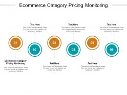 Ecommerce category pricing monitoring ppt powerpoint presentation cpb