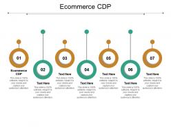 Ecommerce cdp ppt powerpoint presentation inspiration graphics download cpb