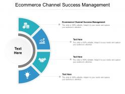 Ecommerce channel success management ppt powerpoint presentation file cpb