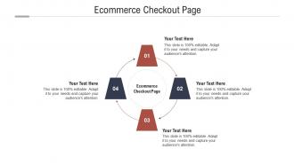 Ecommerce checkout page ppt powerpoint presentation layouts slides cpb