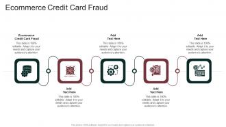 Ecommerce Credit Card Fraud In Powerpoint And Google Slides Cpb
