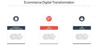 Ecommerce Digital Transformation In Powerpoint And Google Slides Cpb