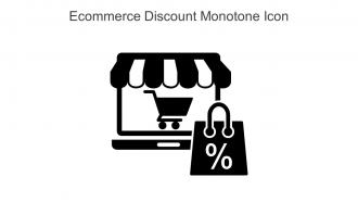 Ecommerce Discount Monotone Icon In Powerpoint Pptx Png And Editable Eps Format