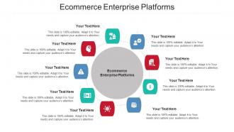 Ecommerce Enterprise Platforms Ppt Powerpoint Presentation Pictures Sample Cpb