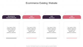 Ecommerce Existing Website In Powerpoint And Google Slides Cpb
