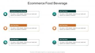 Ecommerce Food Beverage In Powerpoint And Google Slides