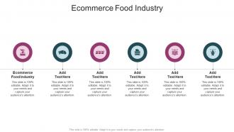Ecommerce Food Industry In Powerpoint And Google Slides Cpb