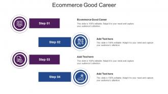Ecommerce Good Career Ppt Powerpoint Presentation Outline Vector Cpb