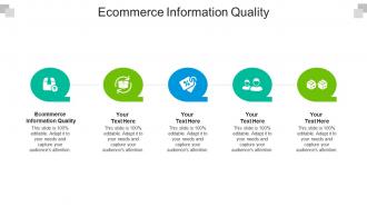 Ecommerce information quality ppt powerpoint presentation gallery background cpb