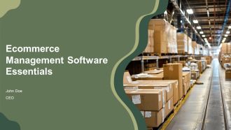 Ecommerce Management Software Essentials PPT Slides AT