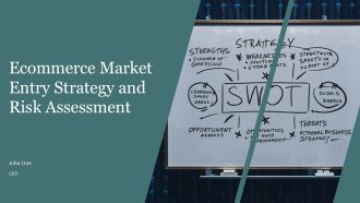 Ecommerce Market Entry Strategy And Risk Assessment PPT Sample AT