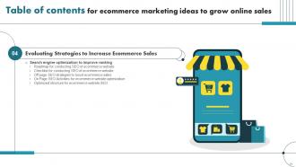 Ecommerce Marketing Ideas to Grow Online Sales complete deck Professionally Engaging
