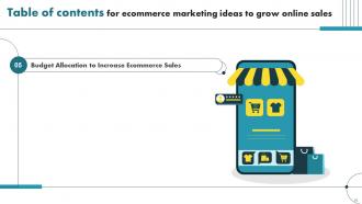 Ecommerce Marketing Ideas to Grow Online Sales complete deck Multipurpose Adaptable