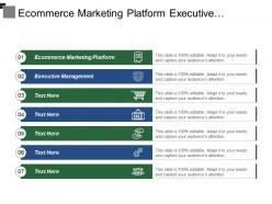 Ecommerce marketing platform executive management social media strategy development cpb