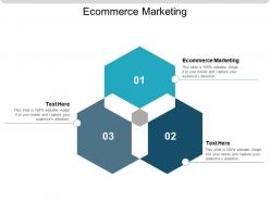 Ecommerce marketing ppt powerpoint presentation slides gridlines cpb
