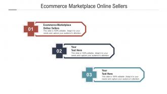 Ecommerce marketplace online sellers ppt powerpoint presentation layouts cpb