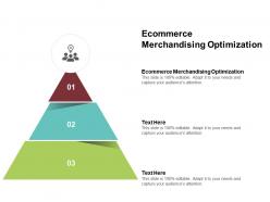 Ecommerce merchandising optimization ppt powerpoint presentation styles objects cpb