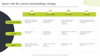 Ecommerce Merchandising Strategies Issues With The Current Merchandising Strategy