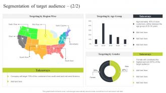 Ecommerce Merchandising Strategies Segmentation Of Target Audience Captivating Ideas