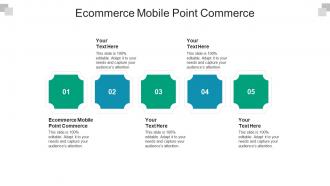 Ecommerce mobile point commerce ppt powerpoint presentation icon styles cpb