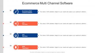 Ecommerce Multi Channel Software In Powerpoint And Google Slides Cpb