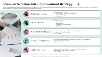 Ecommerce Online Sales Improvement Strategy
