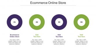 Ecommerce Online Store Ppt Powerpoint Presentation Infographics Model Cpb