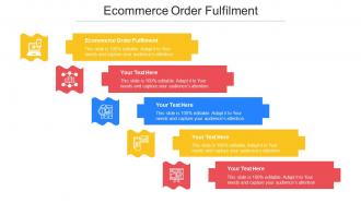 Ecommerce Order Fulfilment Ppt Powerpoint Presentation Layouts File Formats Cpb