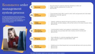 Ecommerce Order Management System Process CMS Implementation To Modify