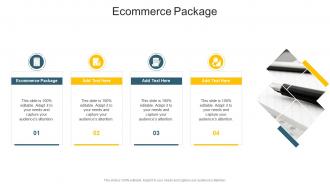 Ecommerce Package In Powerpoint And Google Slides Cpb