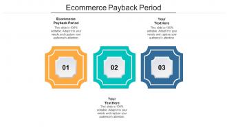 Ecommerce payback period ppt powerpoint presentation model inspiration cpb