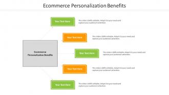 Ecommerce personalization benefits ppt powerpoint presentation model structure cpb