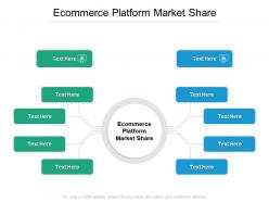 Ecommerce platform market share ppt powerpoint presentation infographic template demonstration cpb