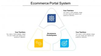 Ecommerce portal system ppt powerpoint presentation slides outfit cpb