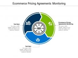 Ecommerce pricing agreements monitoring ppt powerpoint presentation designs cpb