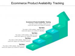 Ecommerce product availability tracking ppt powerpoint presentation professional background designs cpb
