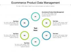 Ecommerce product data management ppt powerpoint presentation file designs cpb