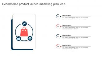 Ecommerce Product Launch Marketing Plan Icon