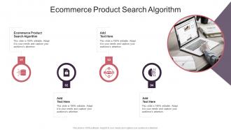 Ecommerce Product Search Algorithm In Powerpoint And Google Slides Cpb