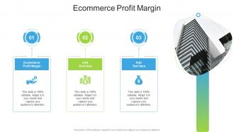 Ecommerce Profit Margin In Powerpoint And Google Slides Cpb